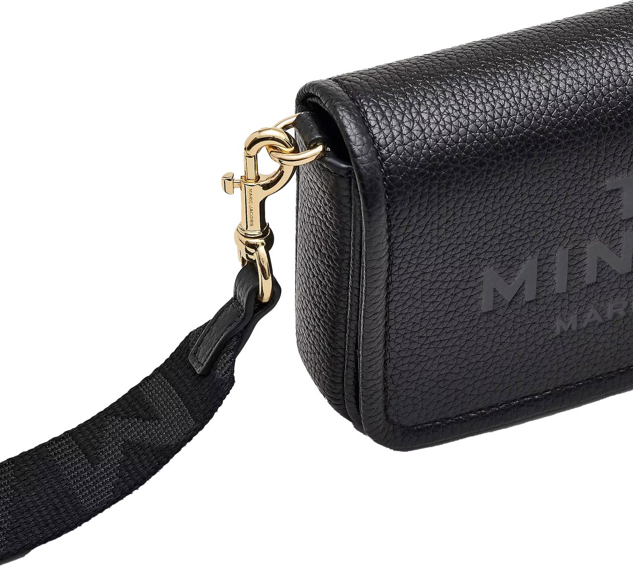 Marc Jacobs The Leather Mini Black Bag Black Zwart