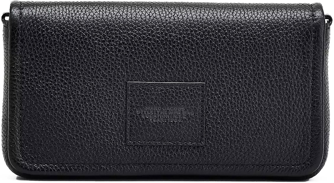 Marc Jacobs The Leather Mini Black Bag Black Zwart