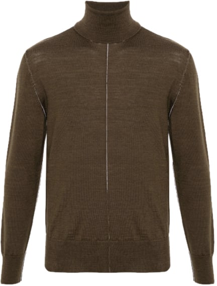 MM6 Maison Margiela Pullover Kaki Groen