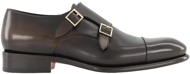 Santoni Double Buckle Goodyear Bruin