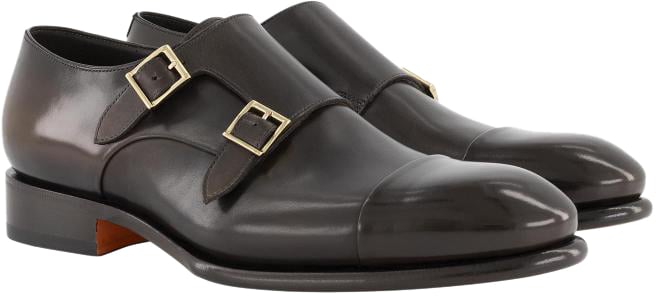 Santoni Double Buckle Goodyear Bruin