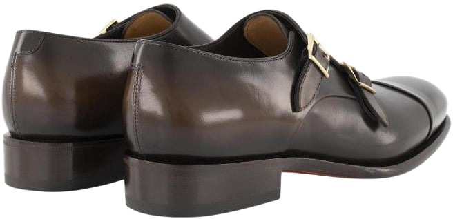 Santoni Double Buckle Goodyear Bruin
