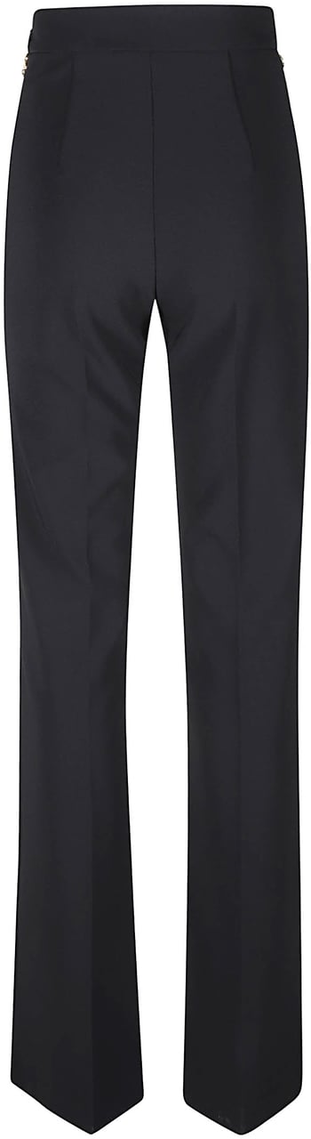 Elisabetta Franchi Trousers Black Zwart