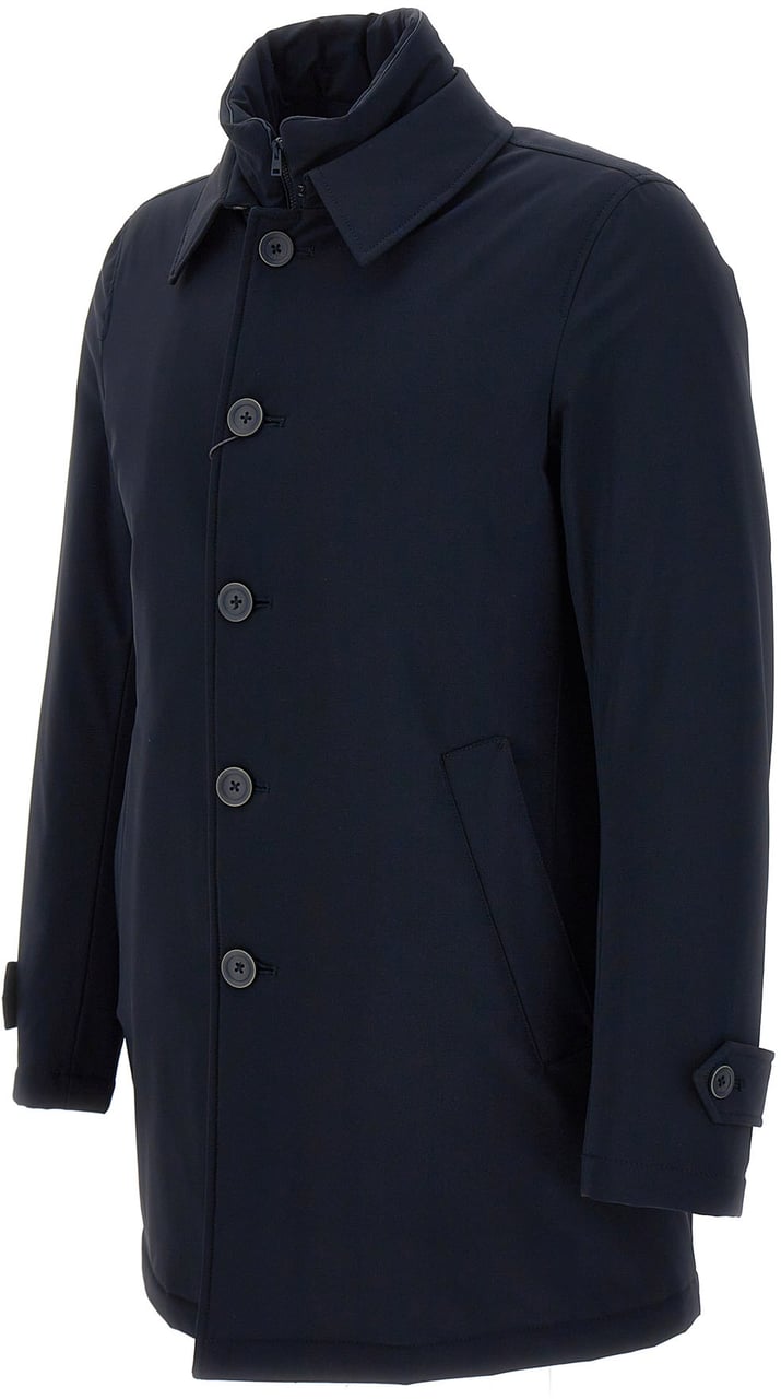 Herno Coats Blue Blauw