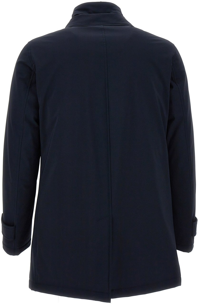 Herno Coats Blue Blauw