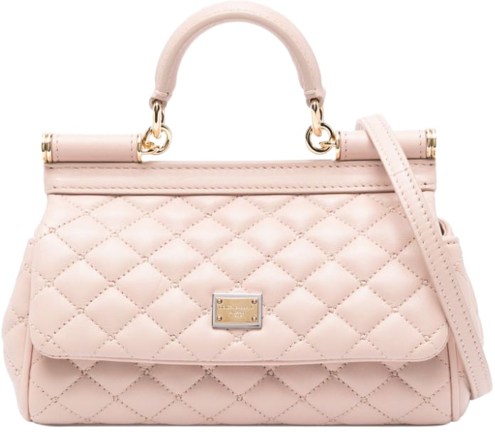 Dolce & Gabbana Borsa Sicily Piccola Roze