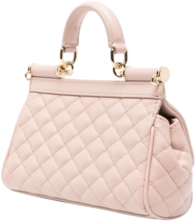 Dolce & Gabbana Borsa Sicily Piccola Roze