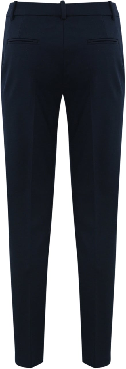 Pinko Trousers Blue Blauw