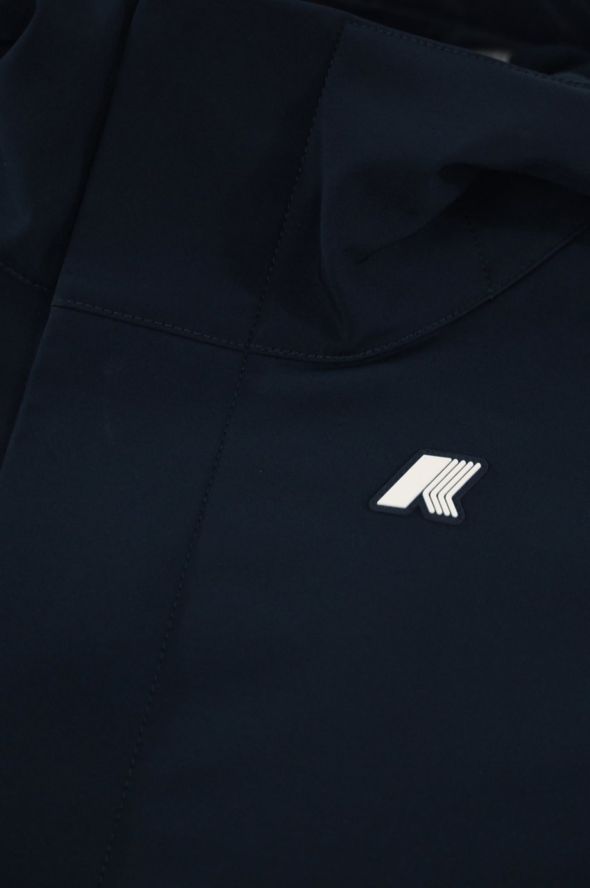 K-WAY Coats Blue Depthblue Dept Blauw