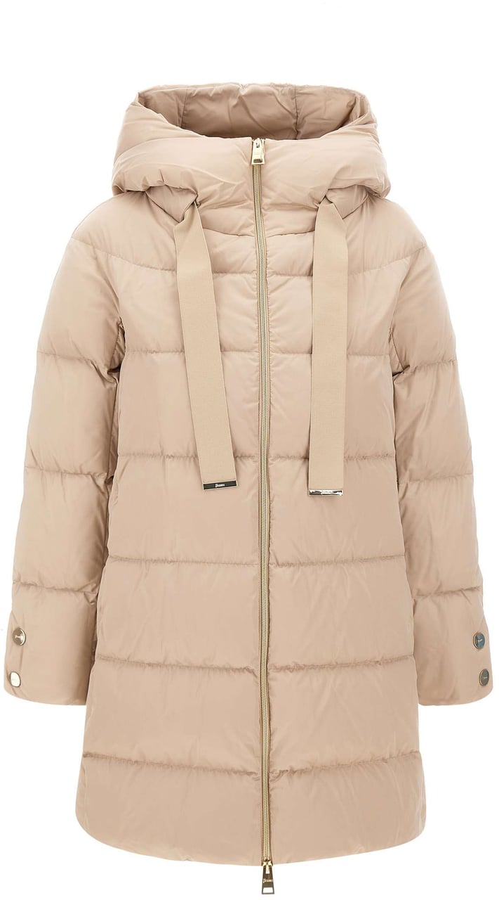 Herno Coats Beige Beige