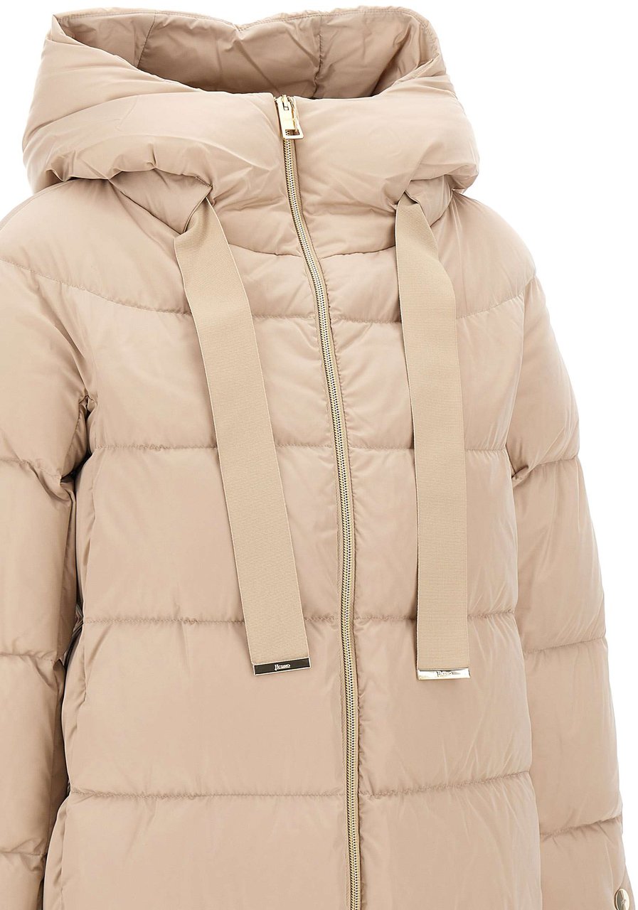 Herno Coats Beige Beige