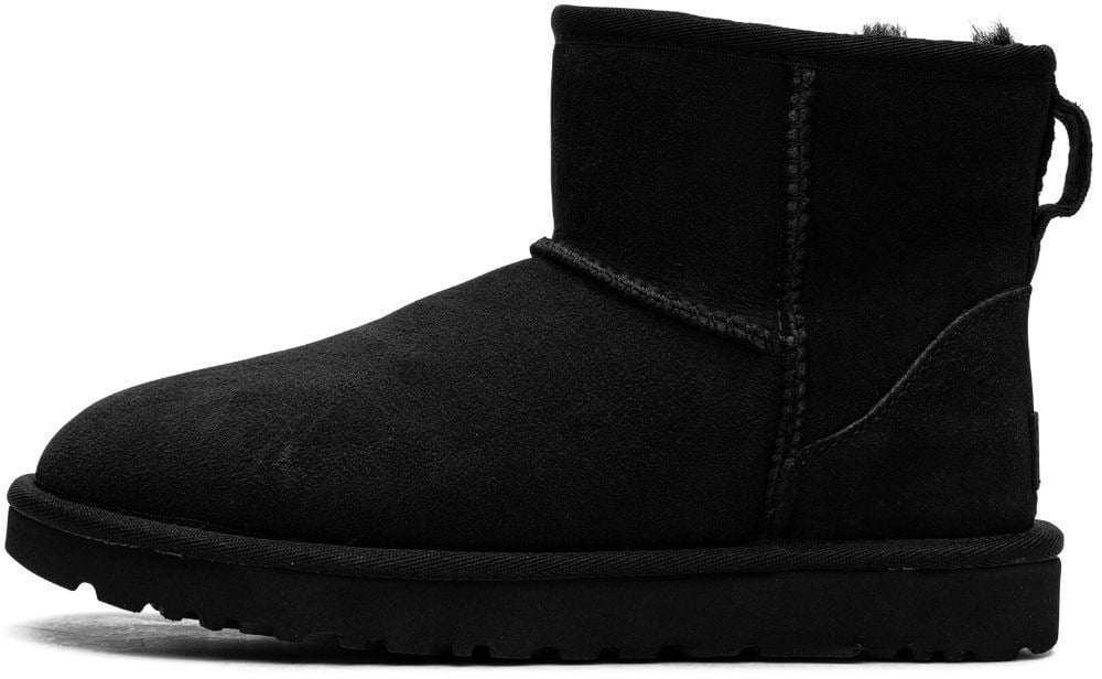 UGG bottines classic mini ii Zwart