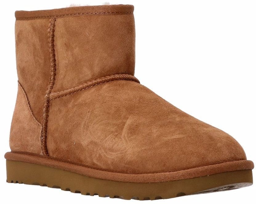UGG UGG Biscuit suede Classic Mini II ankle boots Bruin