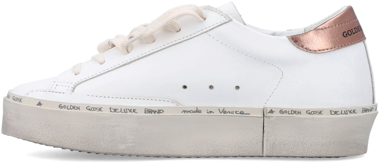 Golden Goose Hi Star White Bronze Goud