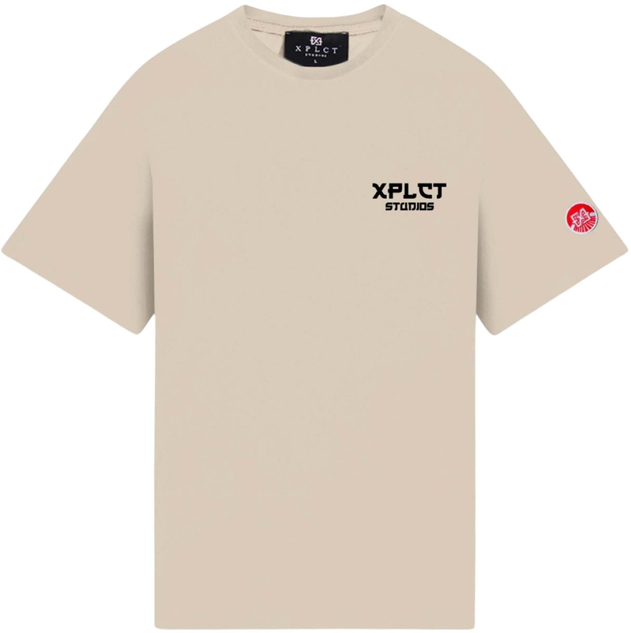 XPLCT Waves T-Shirt Beige