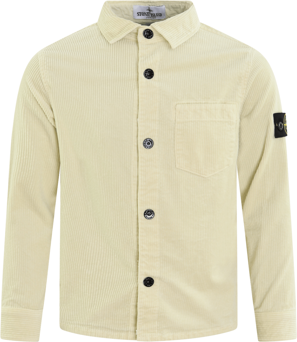 Stone Island Junior Kids Overshirt Beige