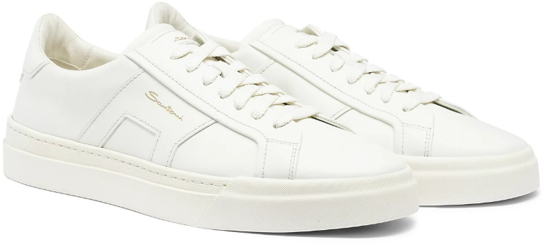 Santoni Sneakers White Wit