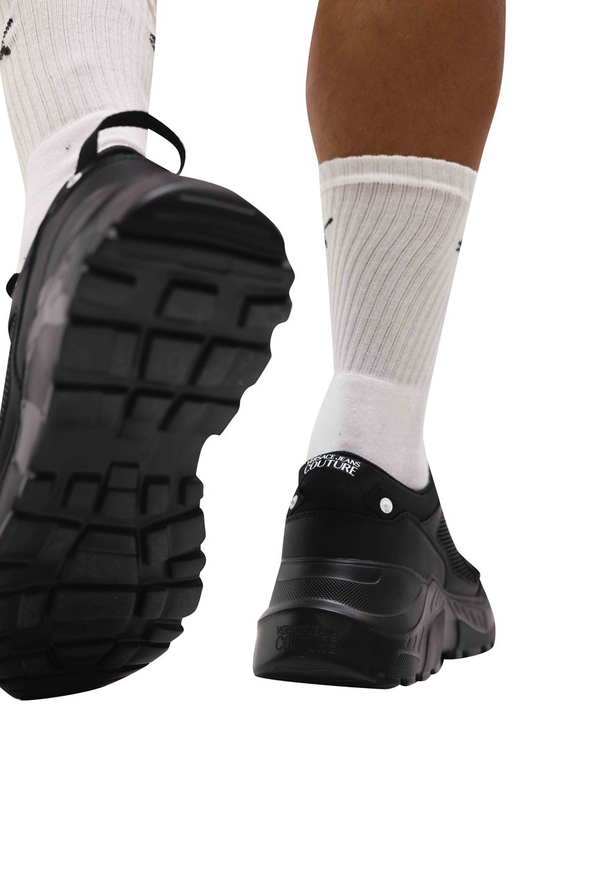 Versace Jeans Couture Versace Jeans Couture Fondo Speedtrack Sneakers Heren Zwart Zwart