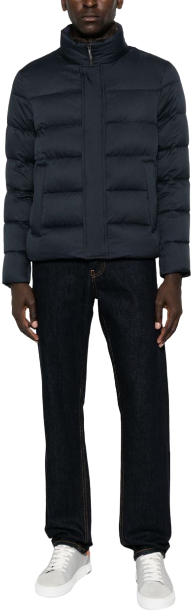Herno Herno Coats Blue Blauw