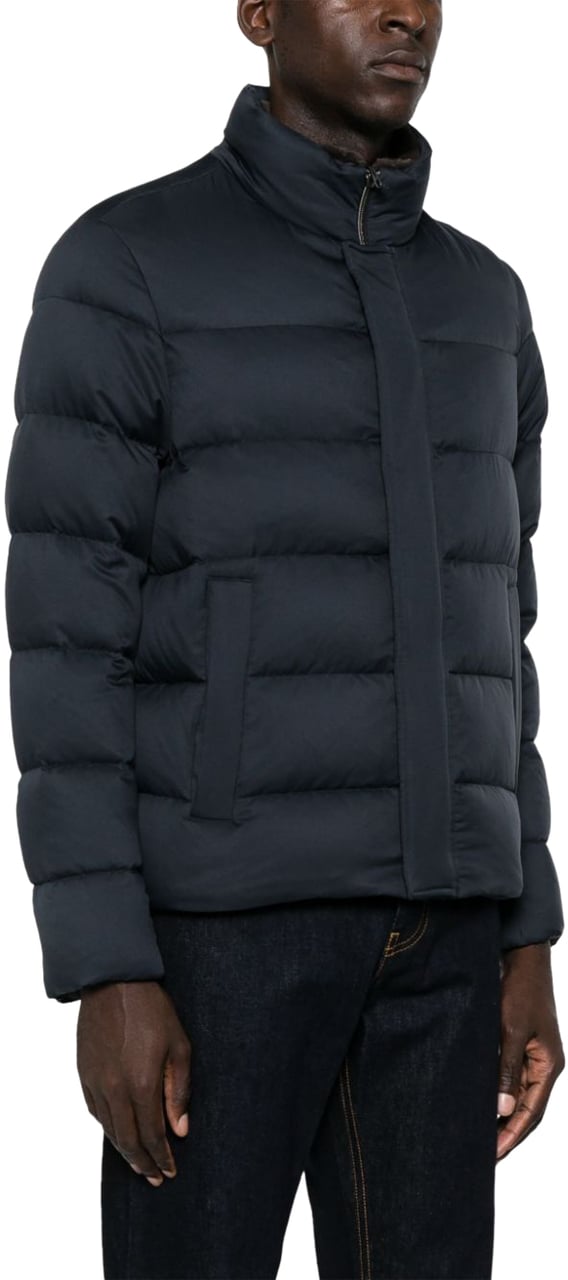 Herno Herno Coats Blue Blauw