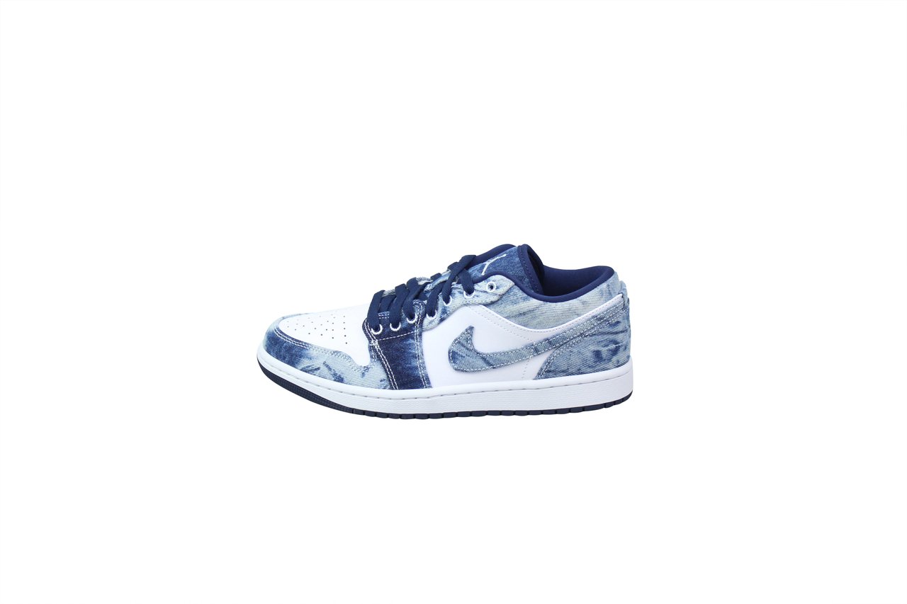 Nike Air Jordan 1 Low SE 'Washed Denim' Blauw