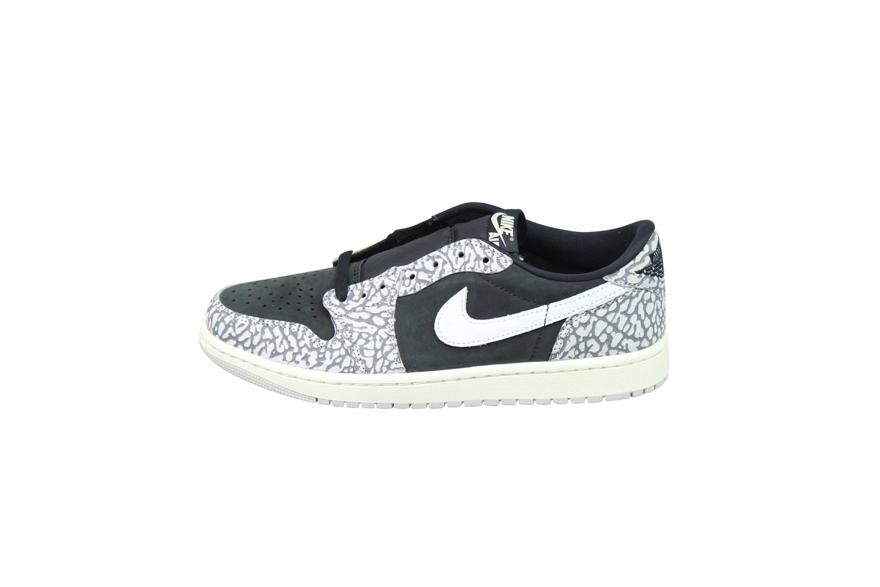 Nike Jordan 1 Retro Low OG Black Cement Wit
