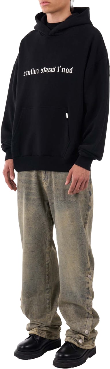 Don't Waste Culture Uri Hoodie Zwart