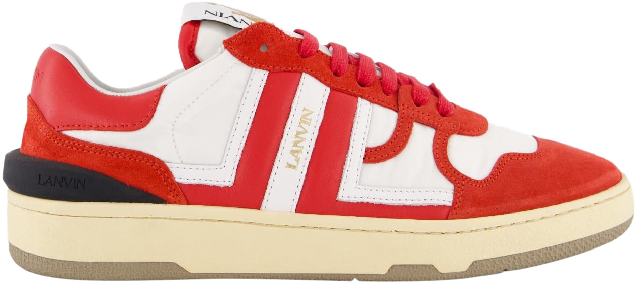 Lanvin Dames CLAY SNEAKERS Rood