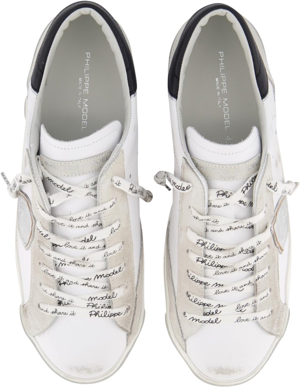 Philippe Model Sneakers White Wit