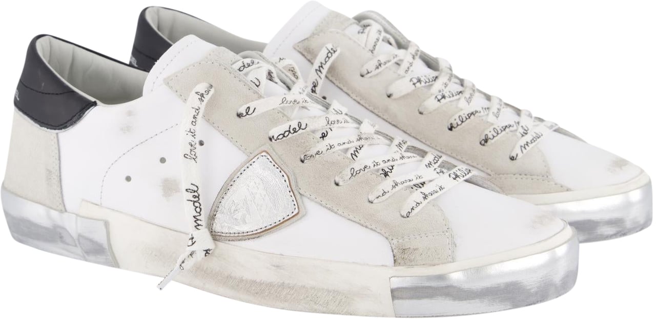 Philippe Model Sneakers White Wit