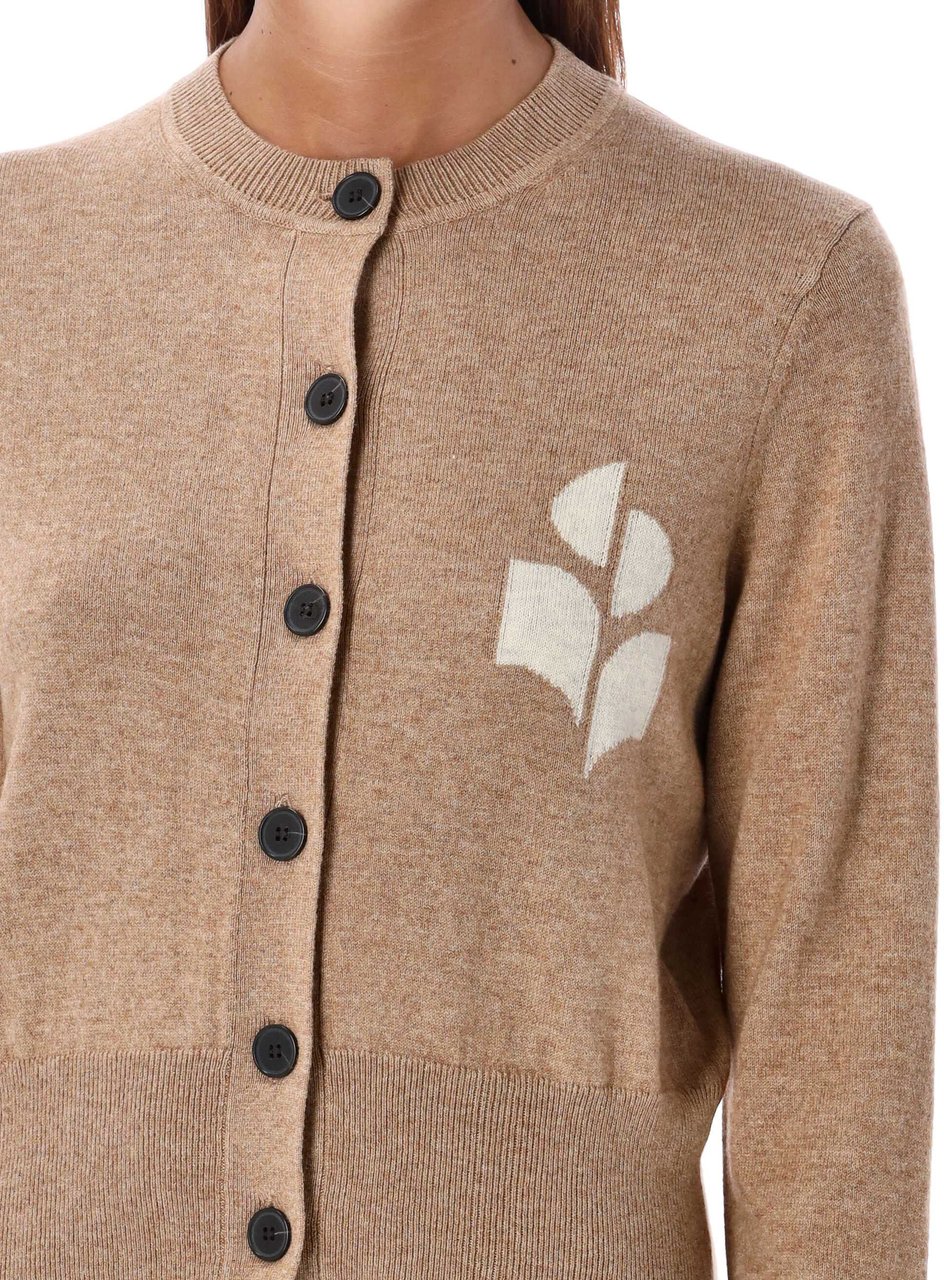 Isabel Marant NEWTON CARDIGAN Wit