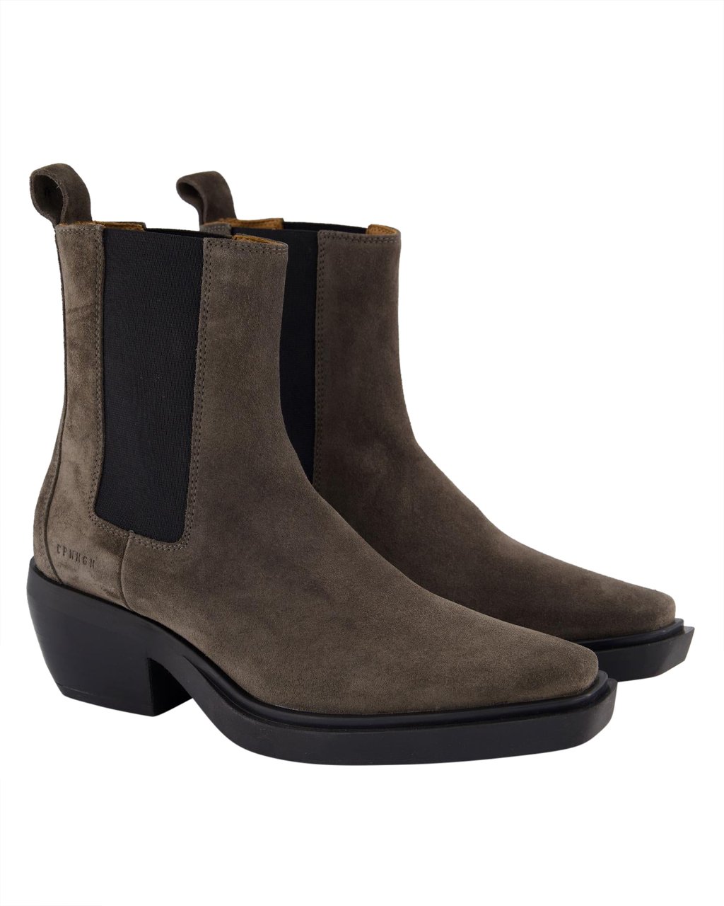 Copenhagen Dames Waxed Nabuc Off Black Grijs