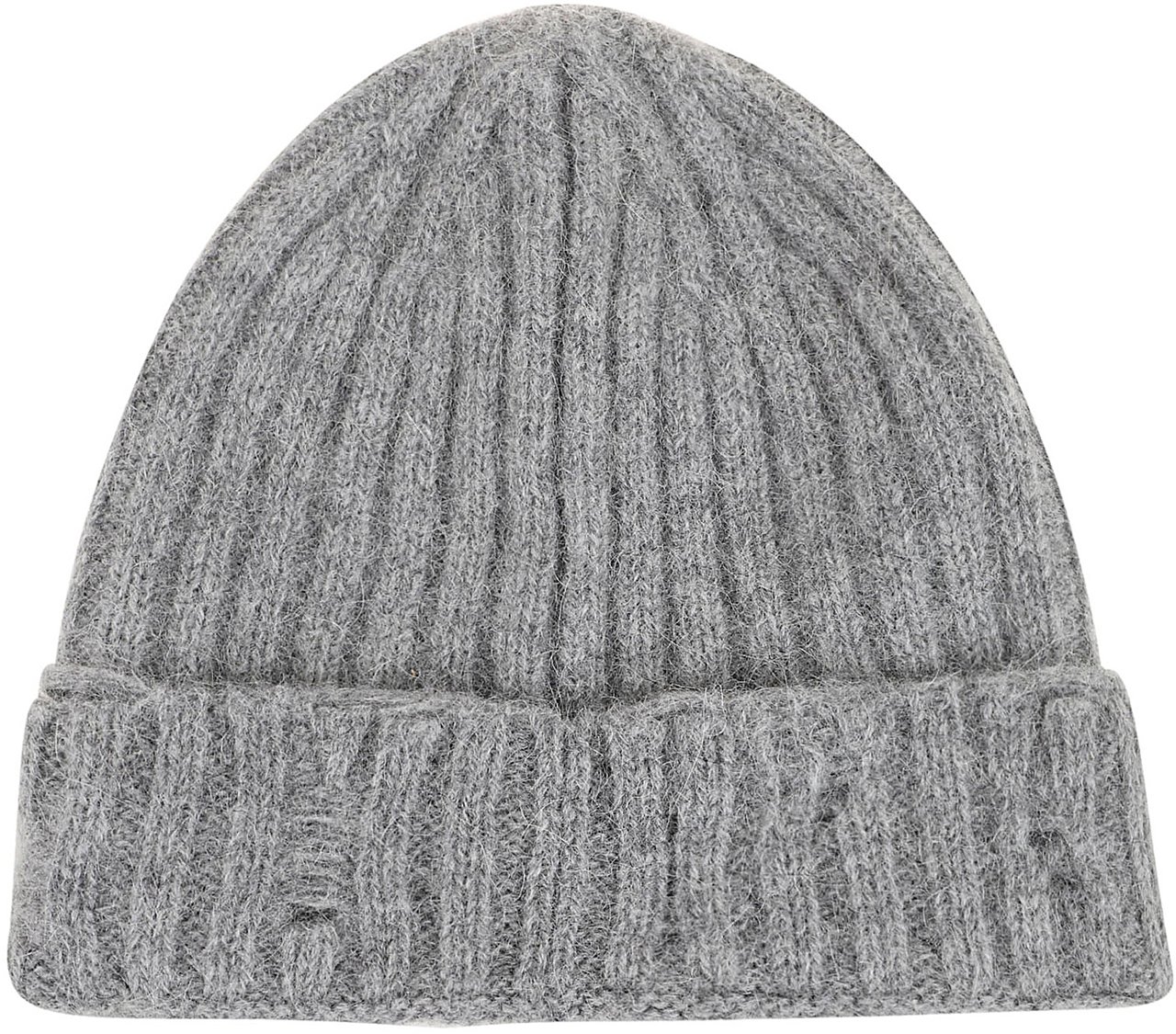Stella McCartney distressed alpaca beanie Grijs