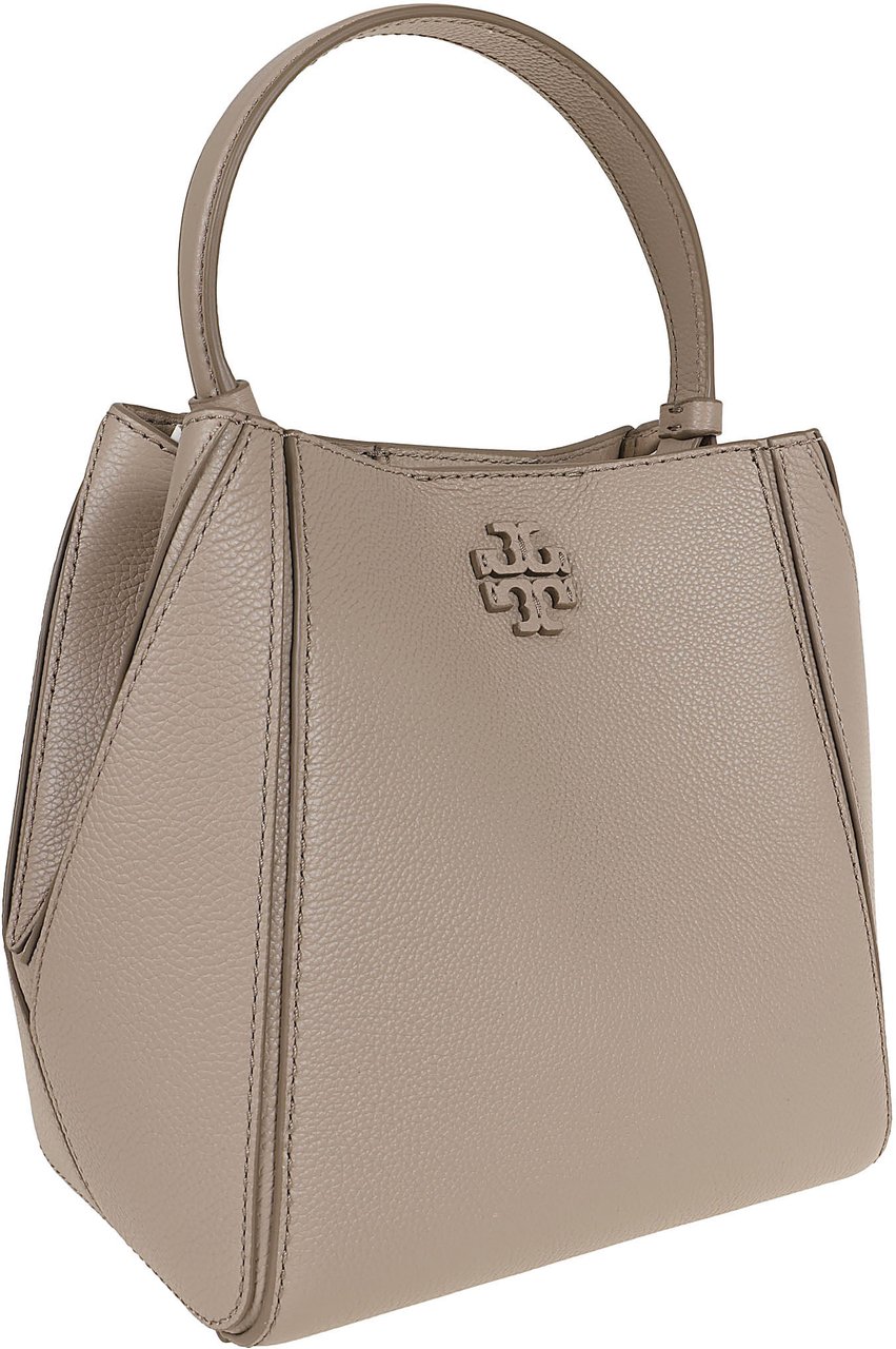 Tory Burch mcgraw small bucket bag Roze
