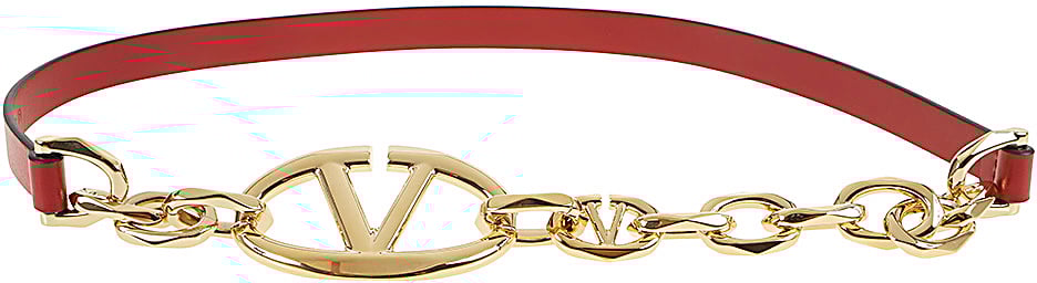Valentino belt h vlogo Rood