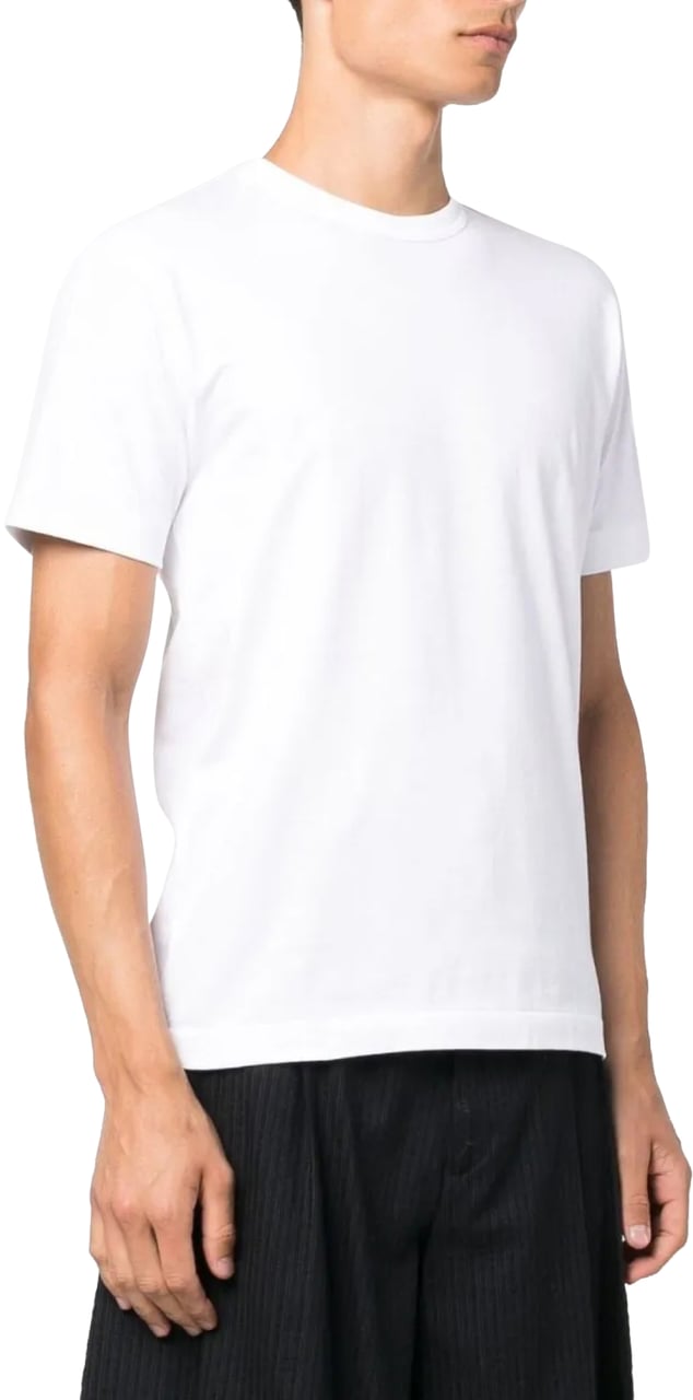 Comme des Garçons Play Logo Patch T-shirt Wit