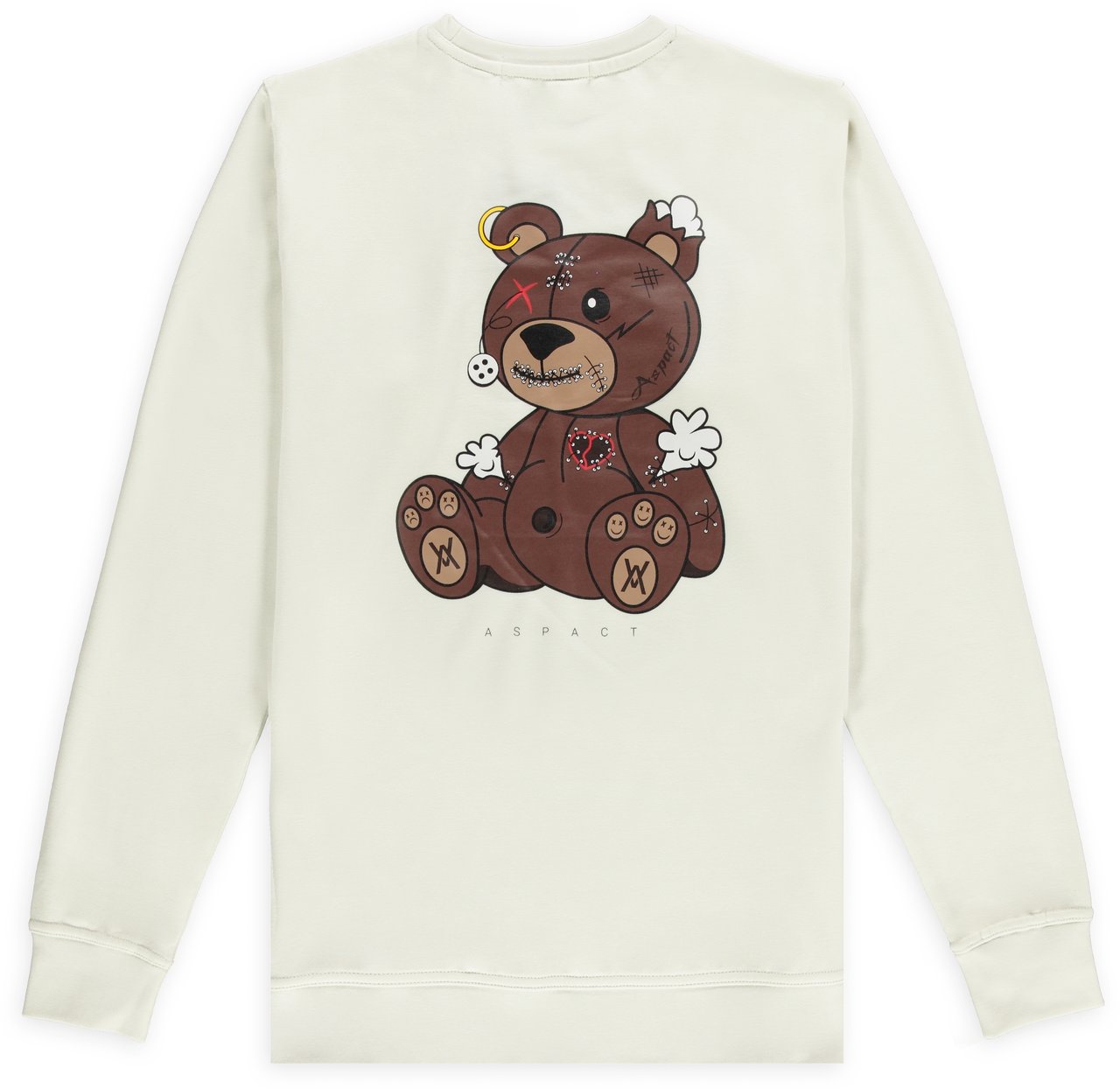 ASPACT Teddy Sweater Canoli Zwart