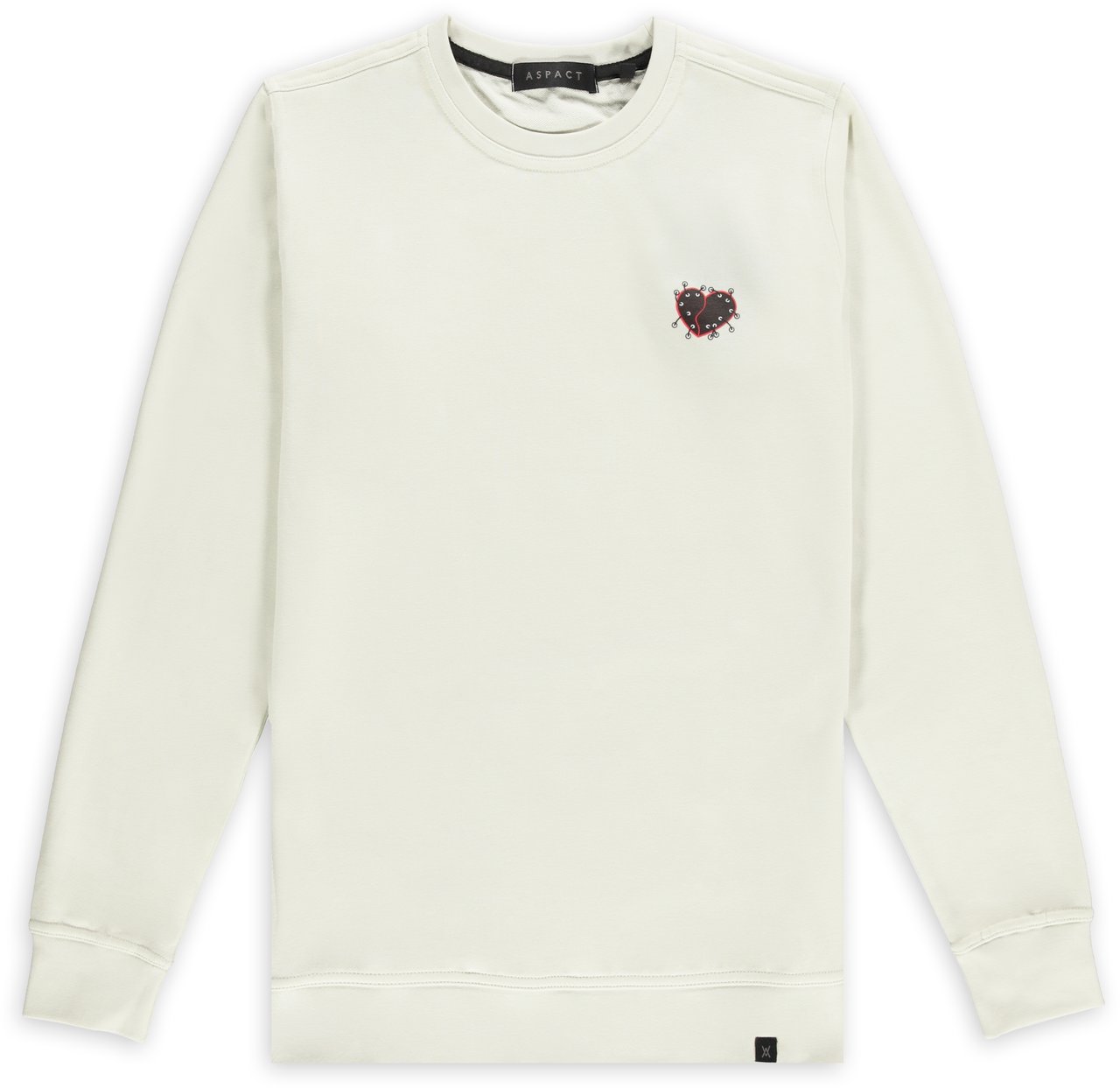 ASPACT Teddy Sweater Canoli Zwart