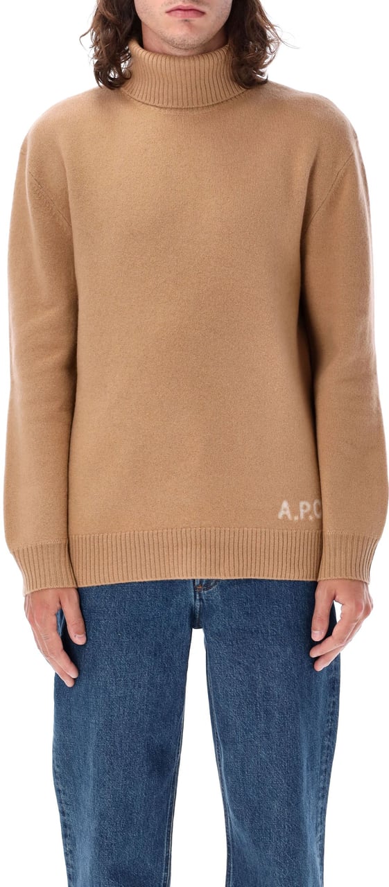 A.P.C. Walter High Neck Marrone Bruin