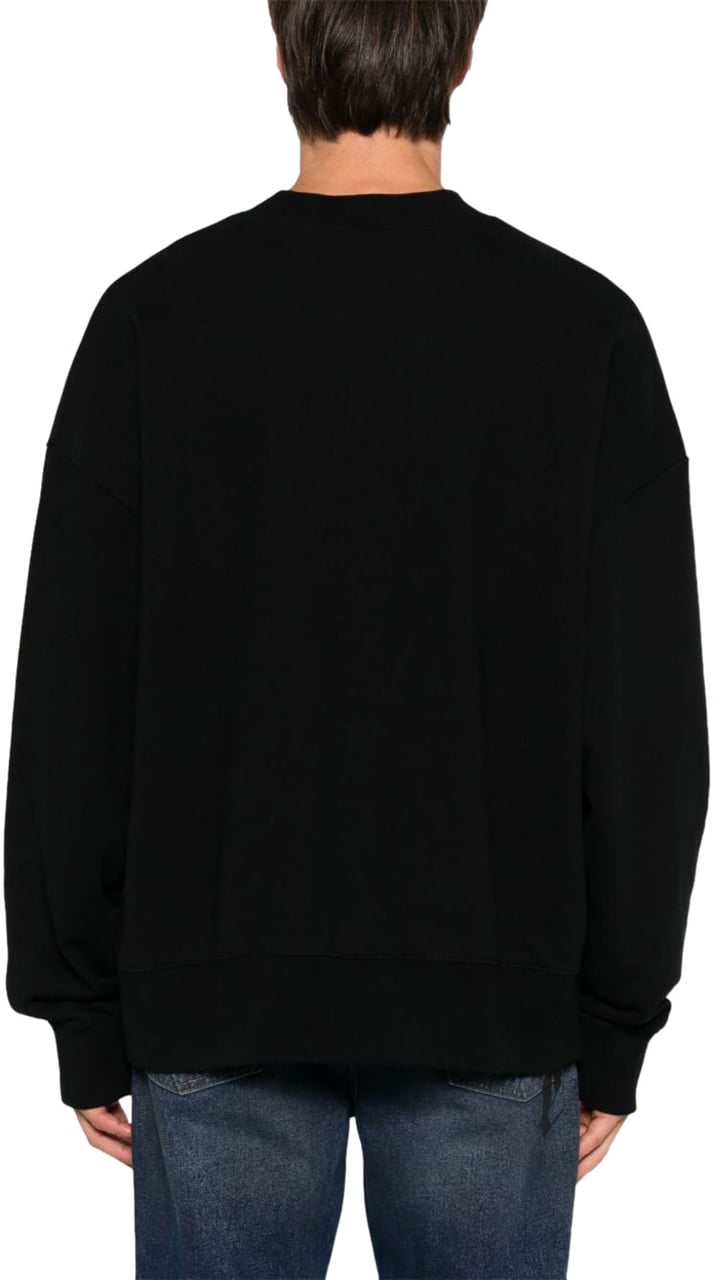 Palm Angels Felpa con Logo Zwart