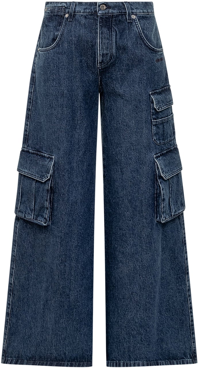 OFF-WHITE Jeans Blue Blauw