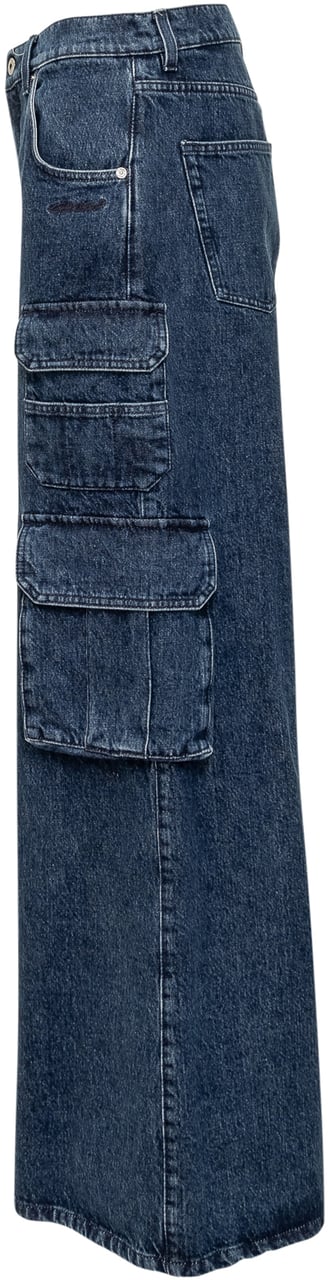 OFF-WHITE Jeans Blue Blauw