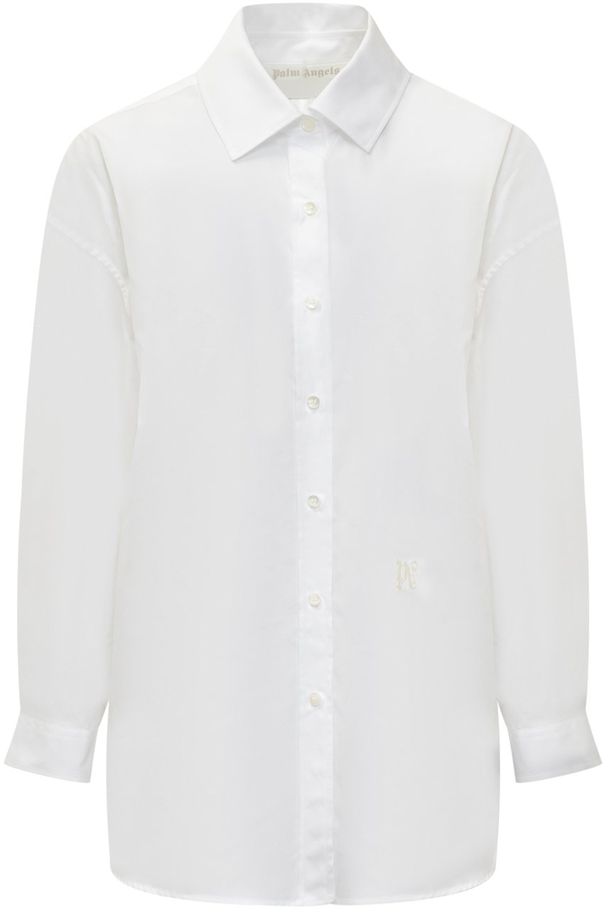 Palm Angels Camicia con Monogram PA Wit