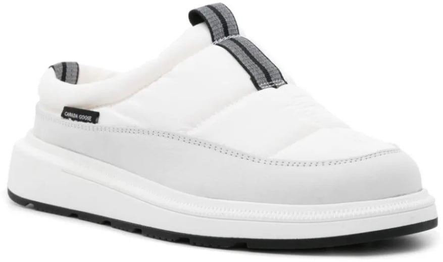Canada Goose Cypress Puffer Mules Wit