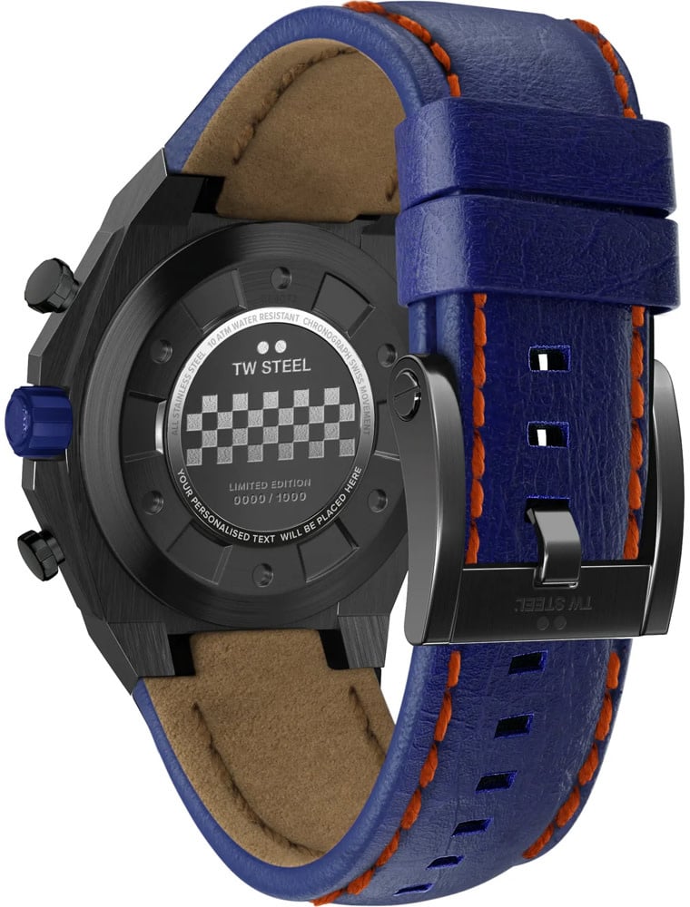 TW Steel CE4072 Fast Lane Limited Edition heren horloge 44 mm Blauw