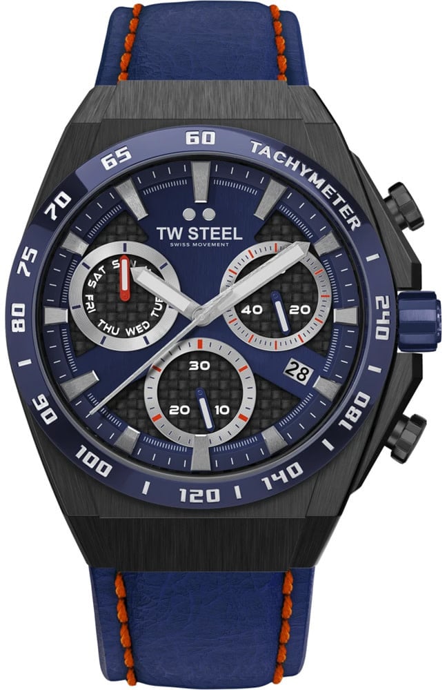 TW Steel CE4072 Fast Lane Limited Edition heren horloge 44 mm Blauw