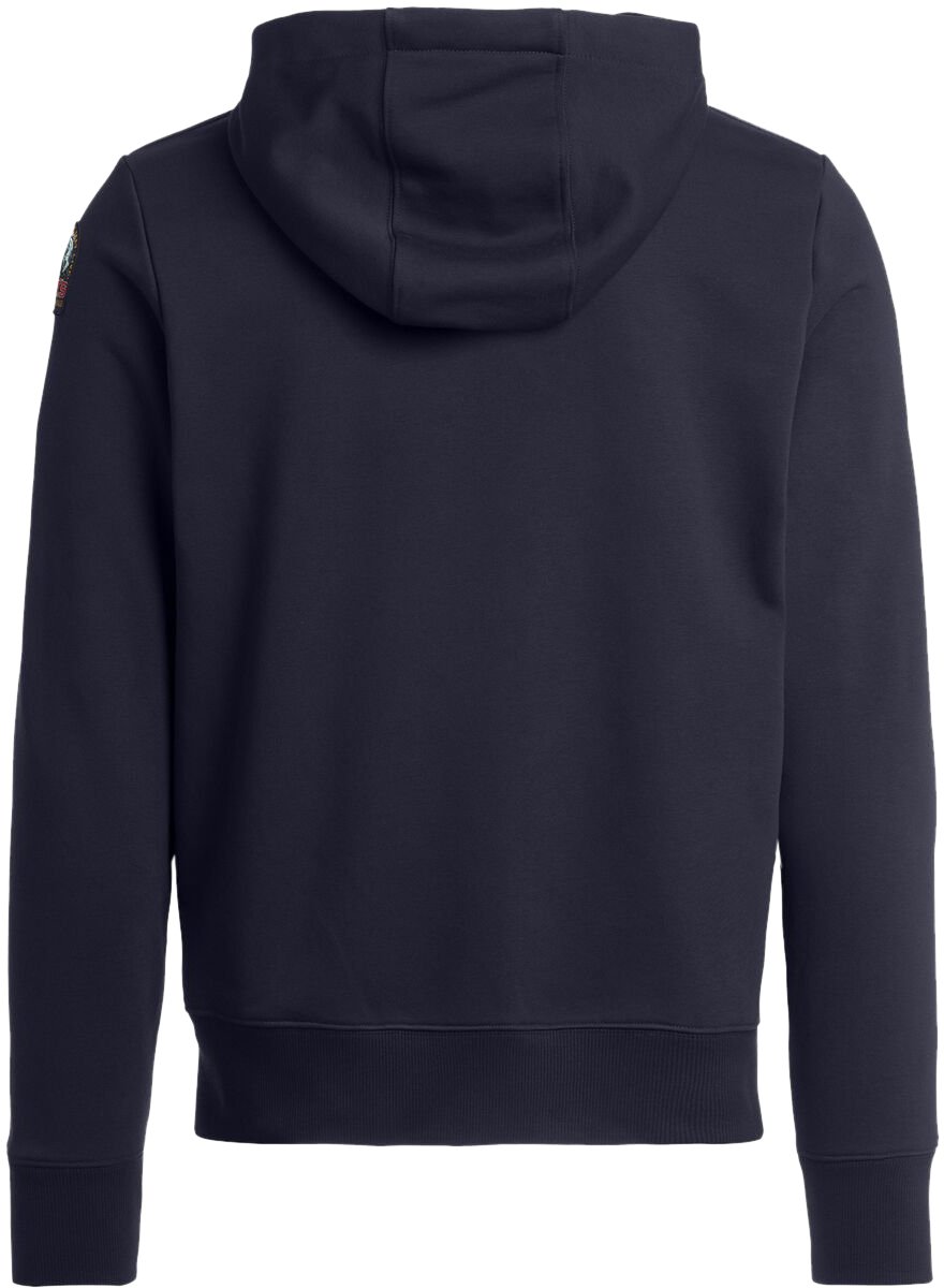 Parajumpers Charlie Easy Full Zip Hooded Sweatshirt Blue Navy Blauw