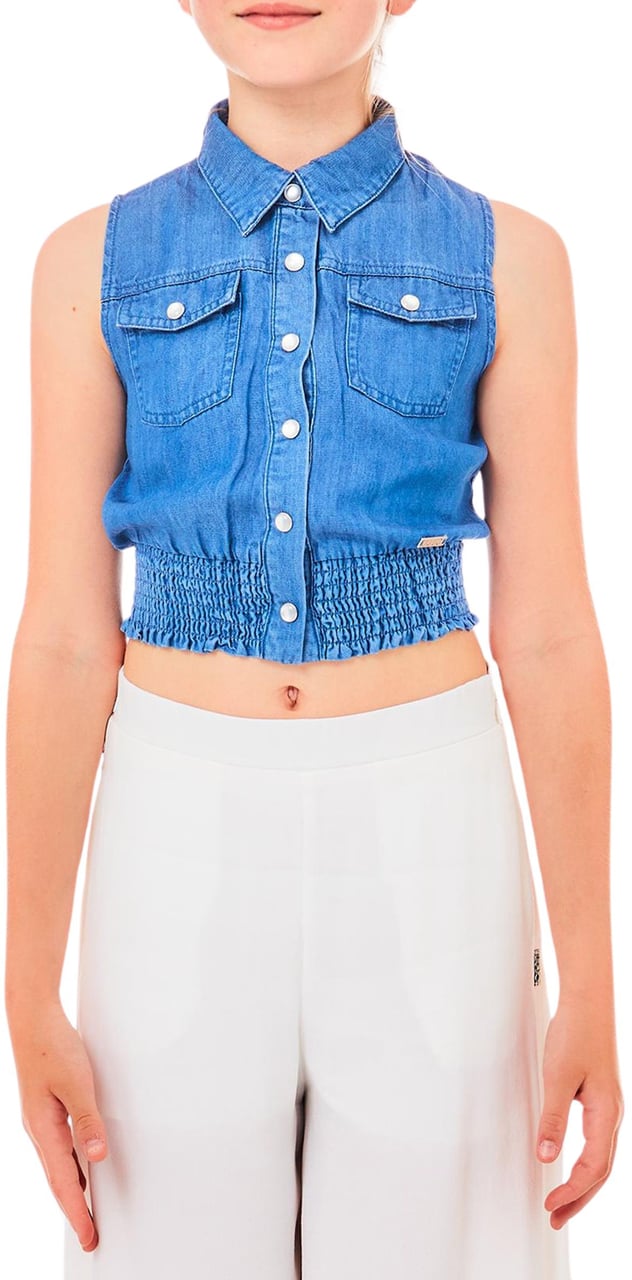 Liu Jo Meisjes Blouse Blauw