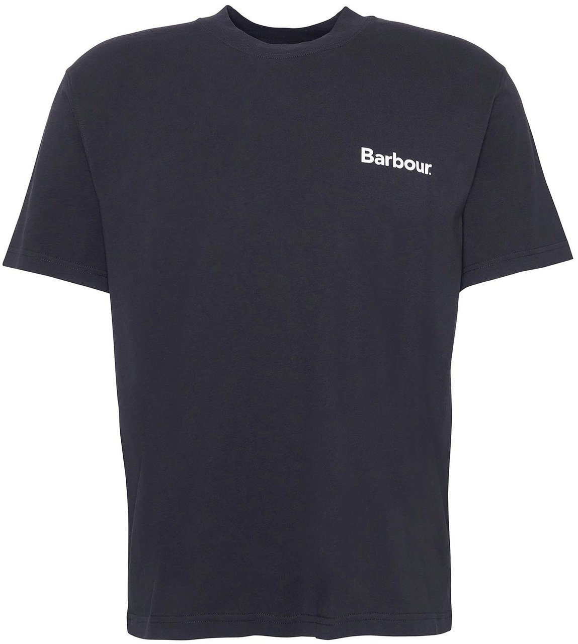 Barbour T-Shirts And Polos Black Zwart