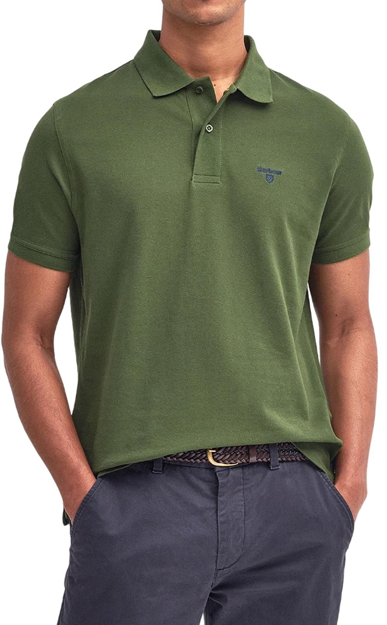 Barbour T-Shirts And Polos Green Groen